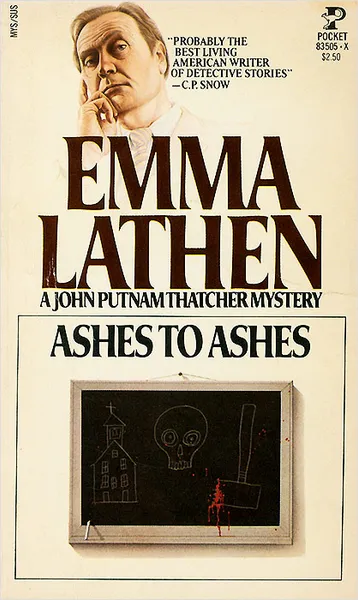 Обложка книги Ashes to Ashes, Emma Lathen