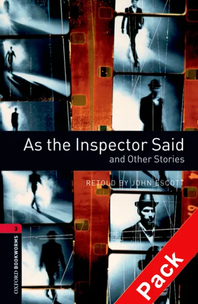 Обложка книги As the Inspector Said and Other Stories: Stage 3 (+ CD), John Escott