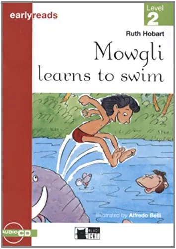 Обложка книги Mowgli Learns To Swim (+ CD), Ruth Hobart