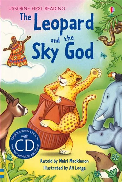 Обложка книги Leopard and the Sky God   +D, Mackinnon, Mairi