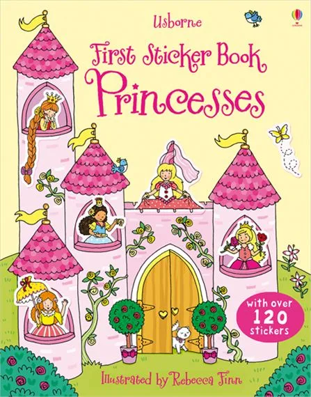 Обложка книги First Sticker Book: Princesses, Jessica Greenwell