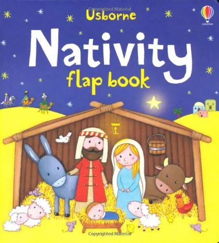 Обложка книги Nativity Flap Book, Taplin, Sam