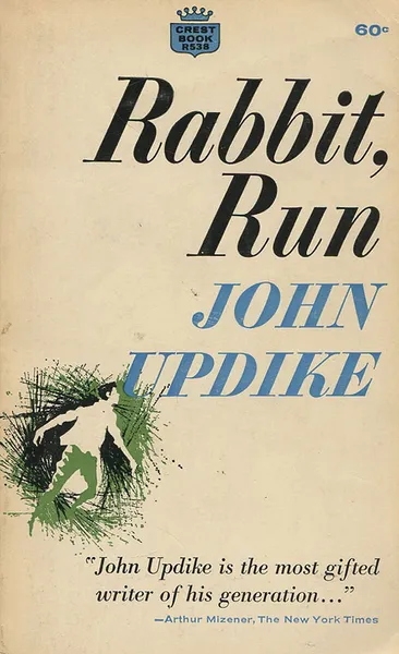 Обложка книги Rabbit, Run, John Updike