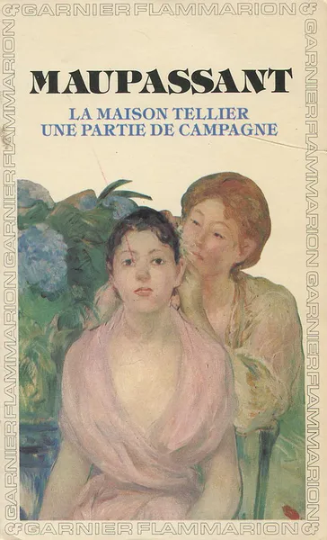 Обложка книги La maison Tellier: Une partie de campagne, Guy de Maupassant