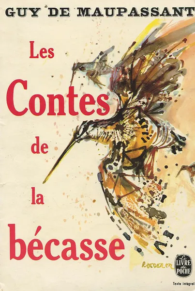 Обложка книги Les contes de la becasse, Guy de Maupassant