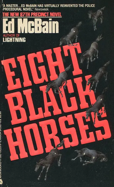 Обложка книги Eight Black Horses, Ed McBain