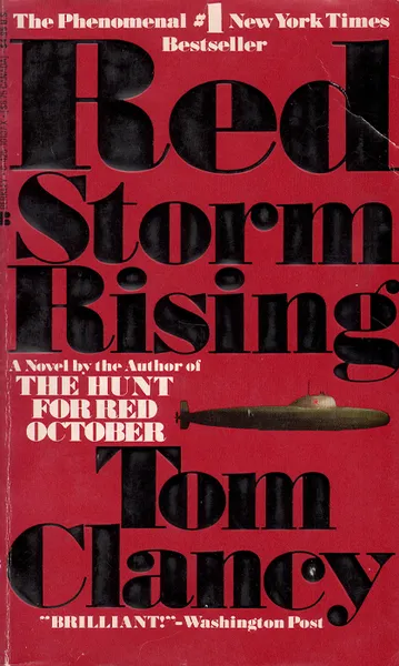 Обложка книги Red Storm Rising, Tom Clancy