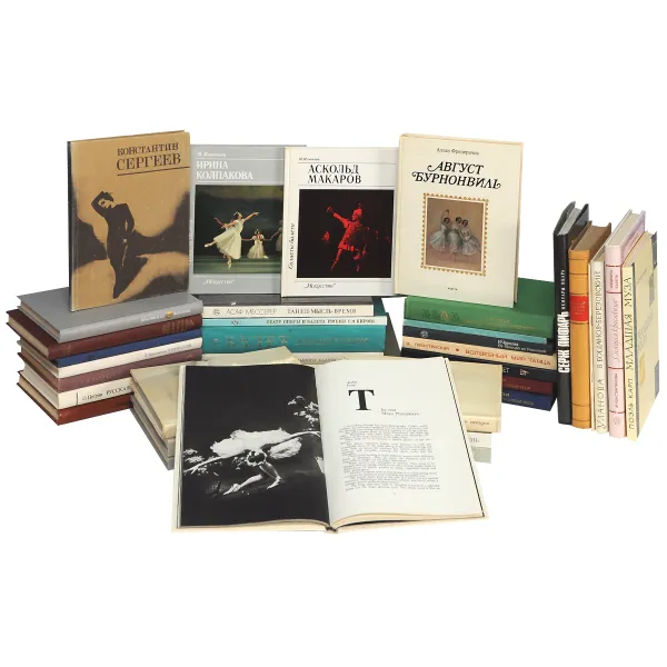 Обложка книги Любителям балета. 36 книг (комплект из 37 книг + набор открыток 