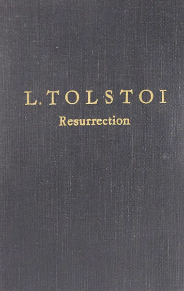 Обложка книги Resurrection, L. Tolstoi