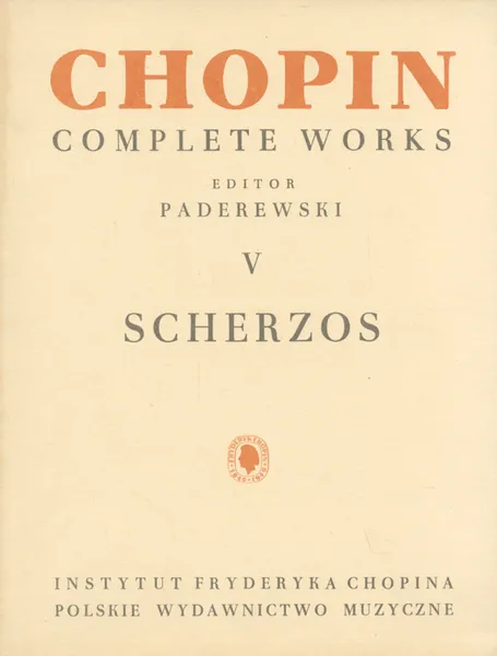 Обложка книги Chopin: Complete Works: Volume 5: Scherzos, Chopin