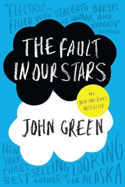 Обложка книги The Fault in Our Stars, John Green