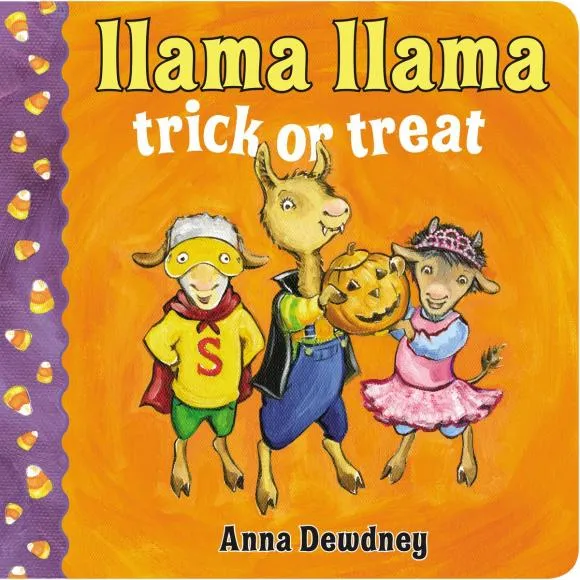 Обложка книги Llama Llama Trick or Treat, Anna Dewdney