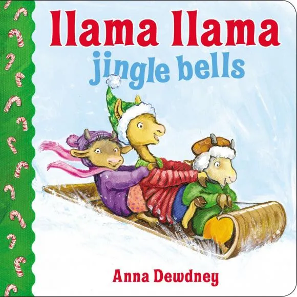 Обложка книги Llama Llama Jingle Bells, Anna Dewdney