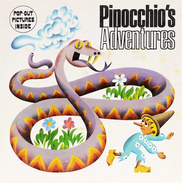 Обложка книги Pinocchio's Adventures: Pop-out Pictures Inside, Carlo Collodi