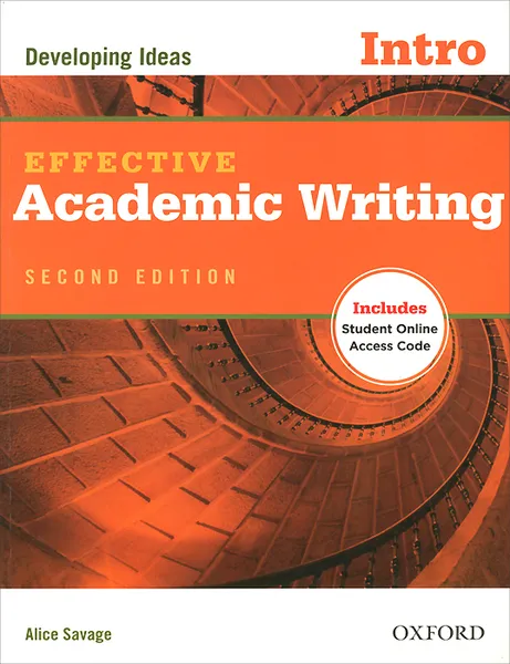 Обложка книги Effective Academic Writing: Intro: Access Code, Alice Savage