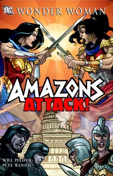 Обложка книги Wonder Woman: Amazons Attack SC, Will Pfeifer