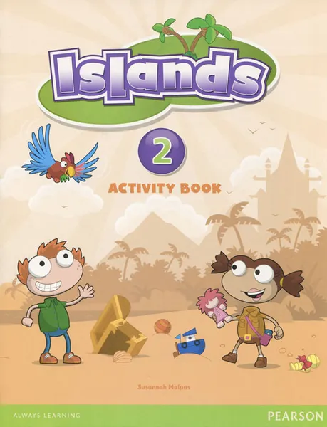 Обложка книги Islands: Level 2: Activity Book (+ наклейки), Susannah Malpas