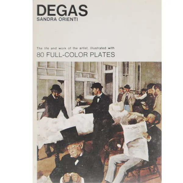 Обложка книги Degas, Sandra Orienti