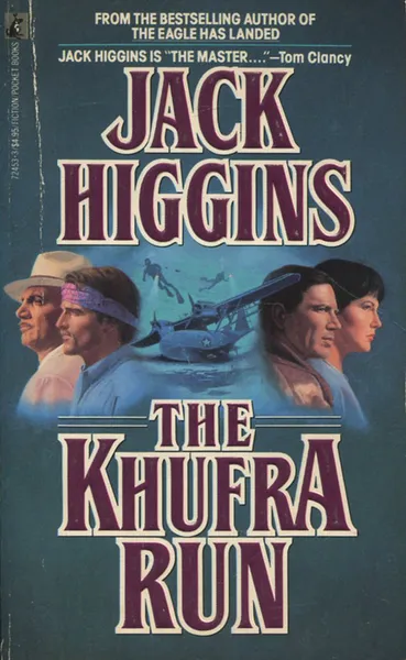 Обложка книги The Khufra Run, Jack Higgins