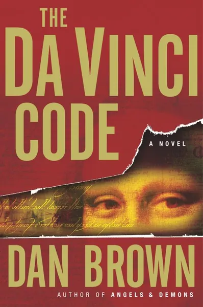 Обложка книги The Da Vinci Code, Dan Brown