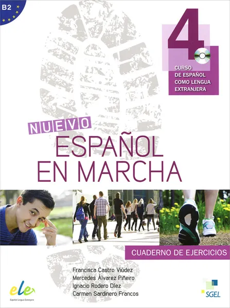 Обложка книги Nuevo espanol en marcha 4: Nivel B2: Cuaderno de ejercicios (+ CD), Francisca Castro Viudez, Mercedes Alvarez Pineiro, Ignacio Rodero Diez, Carmen Sardinero Francos