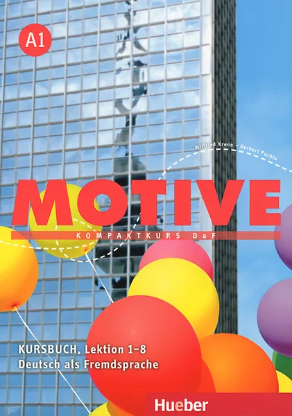 Обложка книги Motive A1: Kompaktkurs DaF: Kursbuch Lektion 1-8, Krenn Wilfried, Пучта Херберт