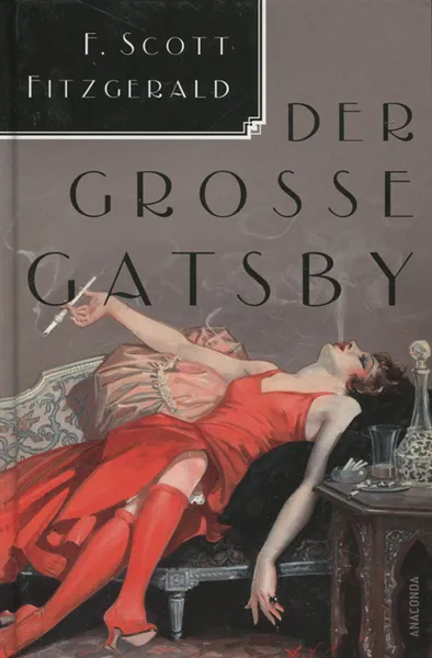 Обложка книги Der grosse Gatsby, F. Scott Fitzgerald