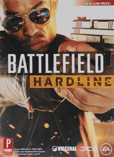 Обложка книги Battlefield Hardline, David Knight, Daniel Herrera, Michael Owen