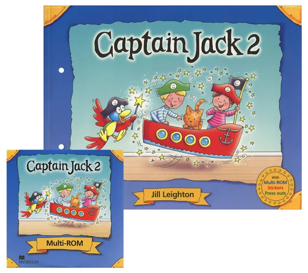 Обложка книги Captain Jack 2 (+ CD-ROM), Jill Leighton