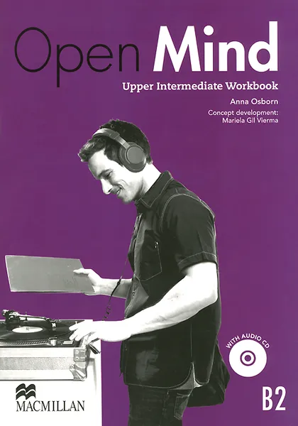 Обложка книги Open Mind: Workbook: Upper Intermediate B2 (+ CD), Anna Osborn