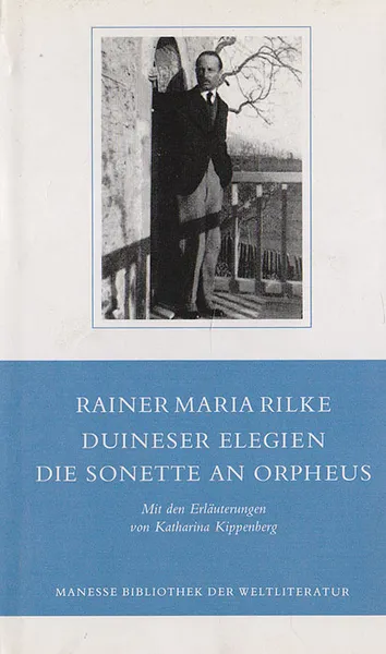 Обложка книги Duinser Elegien. Die Sonettr and Orpheus, Rainer Maria Rilke