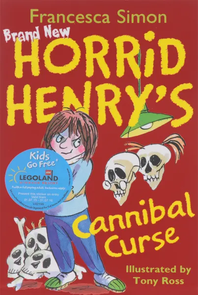 Обложка книги Horrid Henry's Cannibal Curse, Francesca Simon