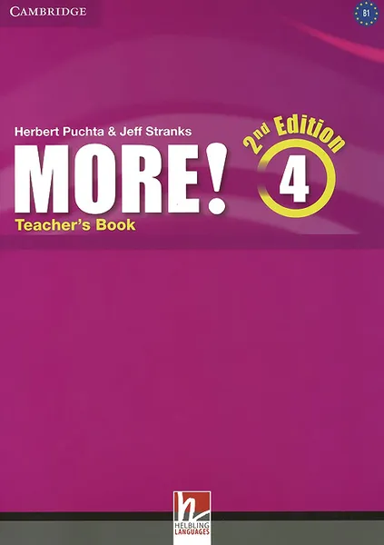 Обложка книги More! Level 4: Teacher's Book, Herbert Puchta, Jeff Stranks