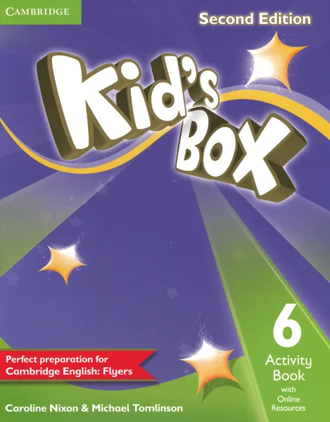Обложка книги Kid's Box 6: Activity Book with Online Resources, Caroline Nixon, Michael Tomlinson