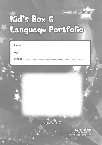 Обложка книги Kid's Box 6: Language Portfolio, Karen Elliott, Caroline Nixon, Michael Tomlinson