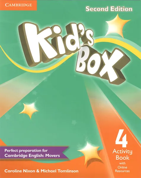Обложка книги Kid's Box 4: Activity Book with Online Workbook, Caroline Nixon, Michael Tomlinson