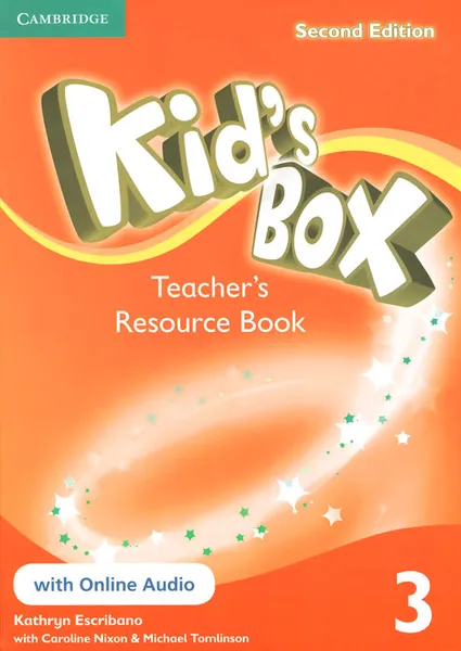 Обложка книги Kid's Box 3: Teacher's Resource Book with Online Audio, Kathryn Escribano, Caroline Nixon, Michael Tomlinson