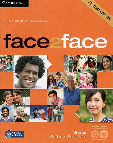 Обложка книги Face2Face: Starter: Student's Book Pack (+ DVD-ROM and Online Workbook), Редстон Крис, Cunningham Gillie