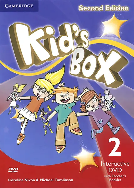 Обложка книги Kid's Box 2: Interactive DVD with Teacher's Booklet (аудиокурс на DVD), Caroline Nixon, Michael Tomlinson, Karen Elliott