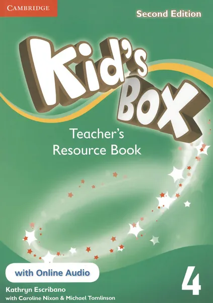 Обложка книги Kid's Box 4: Teacher's Resource Book with Online Audio, Kathryn Escribano, Caroline Nixon, Michael Tomlinson