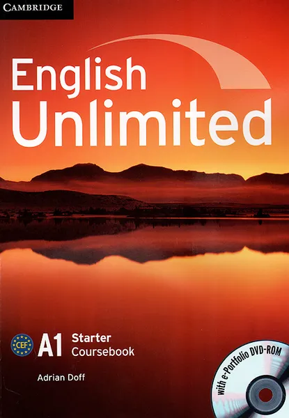 Обложка книги English Unlimited: Level A1: Starter Coursebook (+ DVD-ROM), Adrian Doff