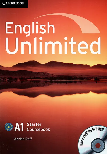 Обложка книги English Unlimited: Starter: Coursebook (+ DVD-ROM), Adrian Doff