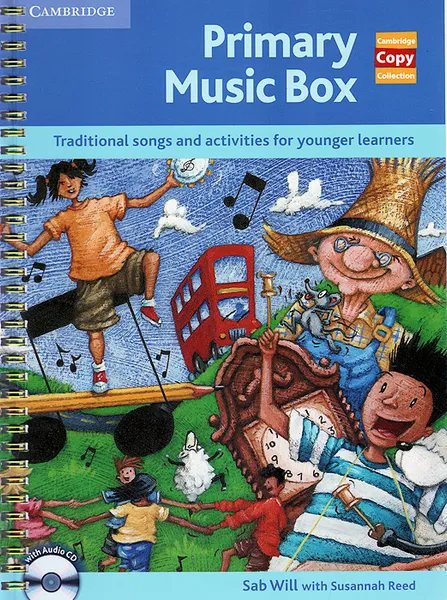 Обложка книги Primary Music Box: Traditional Songs and Activities for Younger Learners (+ Audio CD), Sab Will with Susannah Reed