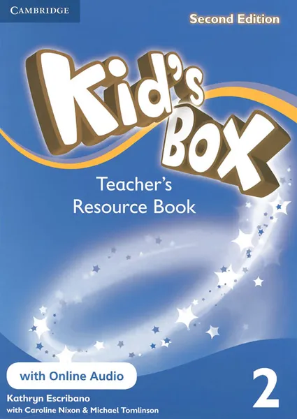 Обложка книги Kid's Box 2: Teacher's Resource Book with Online Audio, Kathryn Escribano, Caroline Nixon, Michael Tomlinson