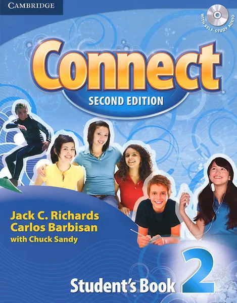 Обложка книги Connect: Student's Book 2 (+ CD), Jack C. Richards, Carlos Barbisan with Chuck Sandy