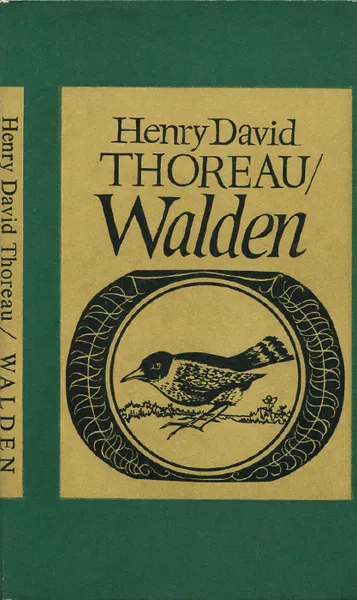 Обложка книги Walden, Henry David Thoreau
