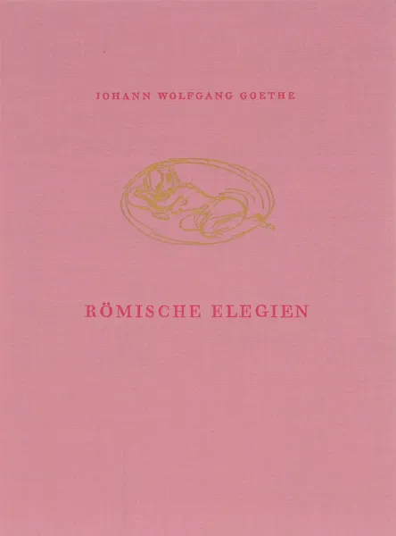 Обложка книги Romische Elegien, Johann Wolfgang Goethe