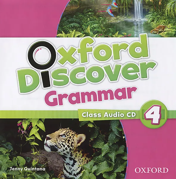 Обложка книги Oxford Discover 4: Grammar (аудиокурс CD), Jenny Quintana