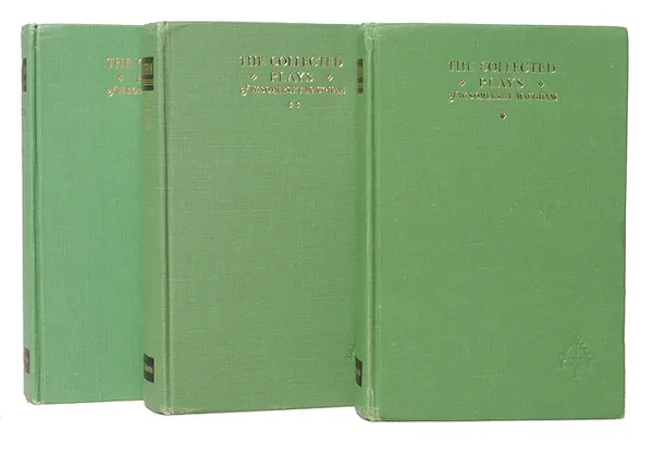 Обложка книги The Collected Plays of W. Somerset Maugham (комплект из 3 книг), W. Somersen Maugham
