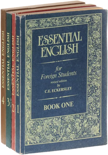Обложка книги Essential English for Foreign Students / Английский для иностранных студентов (комплект из 4 книг), Эккерсли Карл Эварт